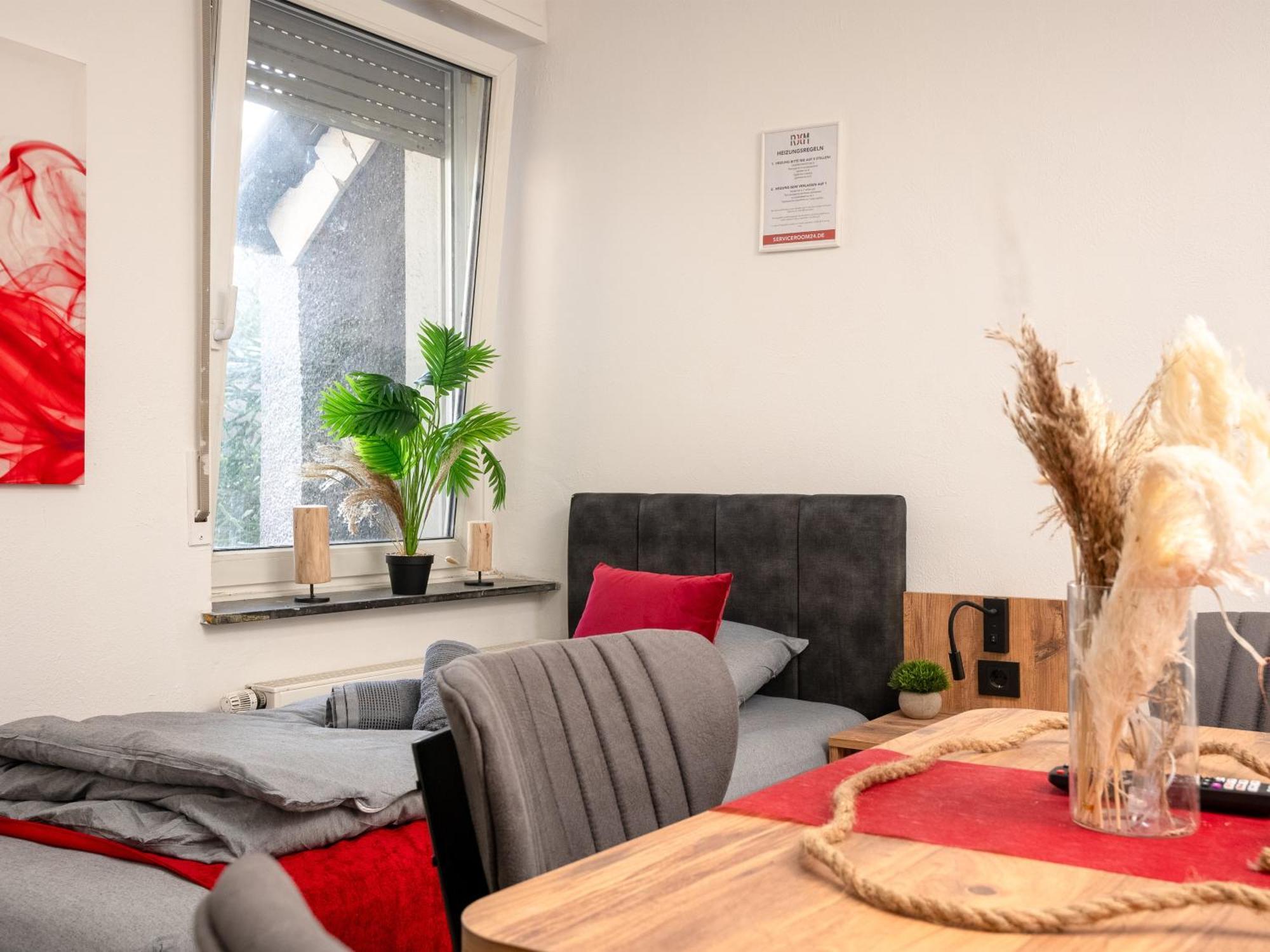 Serviceroom24 - Apartment 4 In Herten Wlan - Smart-Tv - 24-7 Check-In Und Kueche Exterior foto